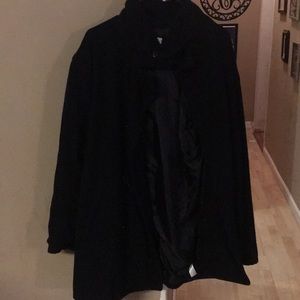 Men's winter coat-black